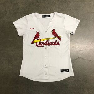 St. Louis Cardinals Women’s Nike White Home MLB Team Jersey Size Small